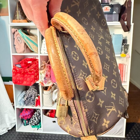 Vintage Louis Vuitton Speedy 30 Monogram with lock and key #310 - Picture 7 of 16